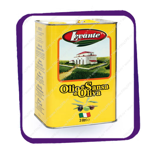 фото: Levante - Olio di Sansa di Oliva 3L