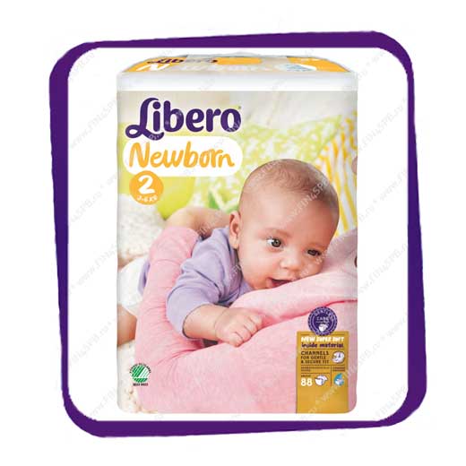 фото: Подгузники Либеро Ньюборн (Libero Newborn) 2 3-6kg  88kpl