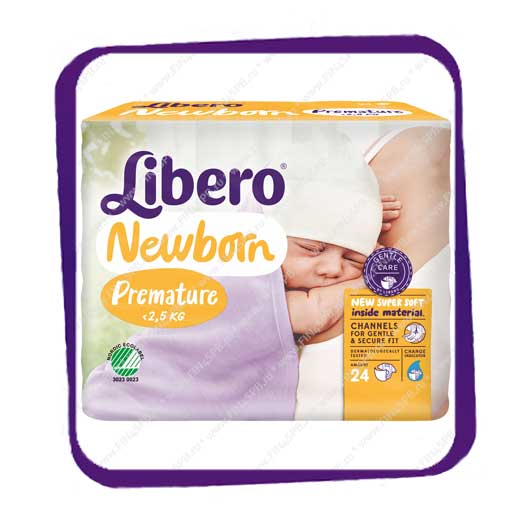 фото: Подгузники Либеро Ньюборн (Libero Newborn Premature)  0-2,5kg  24kpl