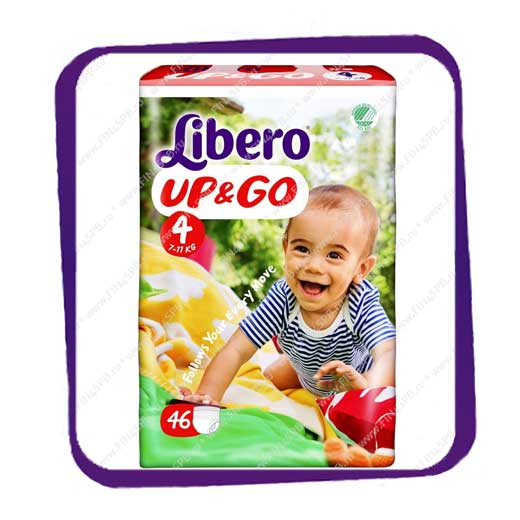 фото: Подгузники Либеро Ап Энд Гоу (Libero Up&Go) 4 7-11kg  46 kpl