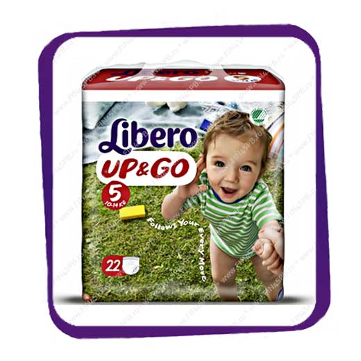 фото: Подгузники Либеро Ап Энд Гоу (Libero Up&Go) 5 10-14kg 22 kpl