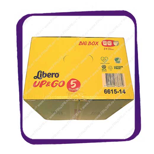 фото: Подгузники Либеро Ап Энд Гоу (Libero Up&Go) 5 10-14kg Big Box 84 kpl