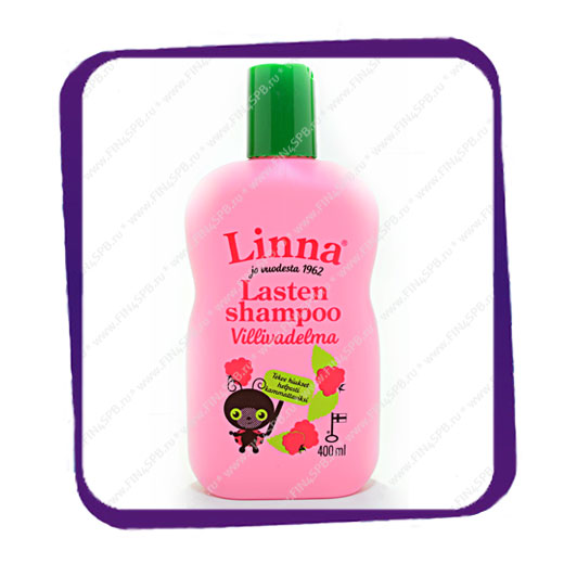 фото: Linna - Shampoo Lasten - Villivadelma 400 ml - шампунь детский