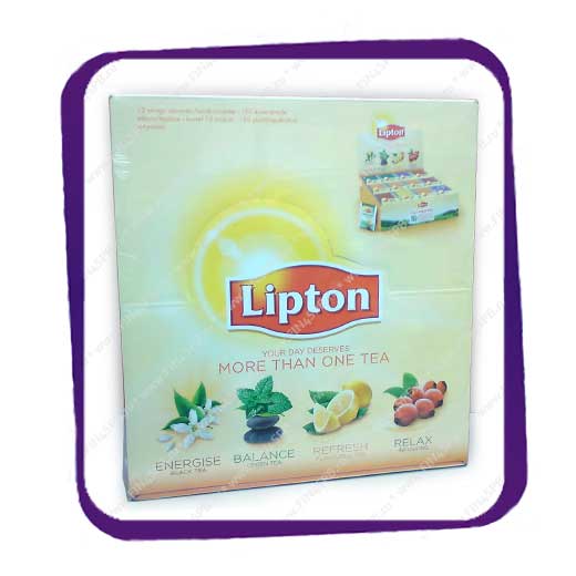 фото: Lipton Assortert Displayboks 180tb