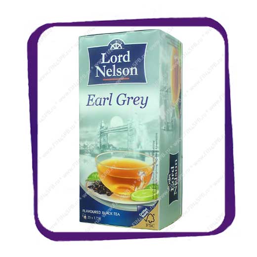 фото: Lord Nelson - Earl Grey - Black Tea - 25tb