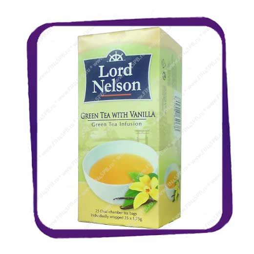 фото: Lord Nelson - Green Tea - Vanilla 25tb