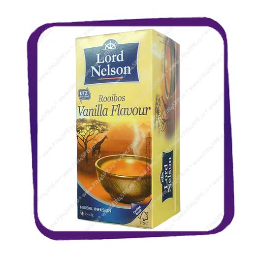 фото: Lord Nelson - Rooibos - Vanilla Flavour 25tb