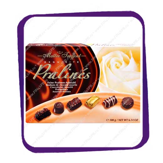 фото: Maitre Truffout - Assorted Pralines - Exquisite - 180g