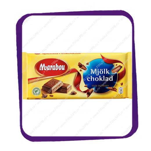 фото: Marabou Mjolk Choklad - 200gE