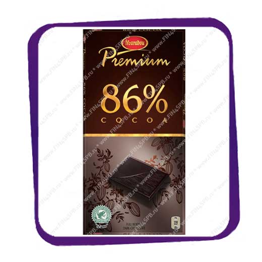 фото: Marabou Premium 86% Cocoa 100gE