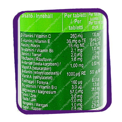 фото: Megavit - Active Life - Vitamins & Minerals - 20 tab