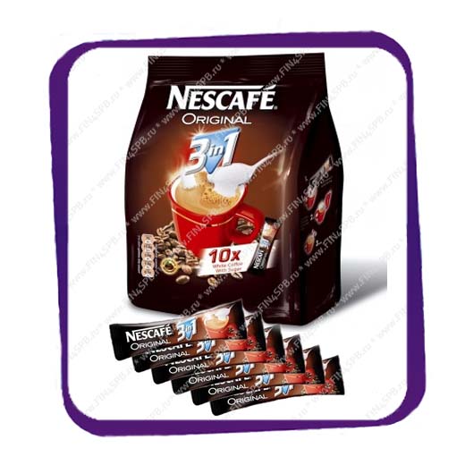 фото:  Nescafe Original 3 in 1 (10s)