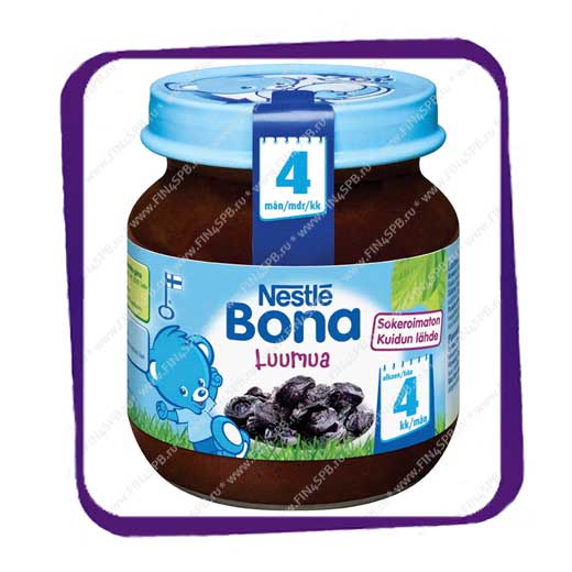 фото: Nestle Bona Luumua (Нестле Бона Чернослив) 125g 4Kk