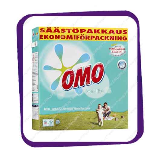 фото: OMO Sensitive (ОМО Сенситив) 3,72 кг - стиральный порошок.