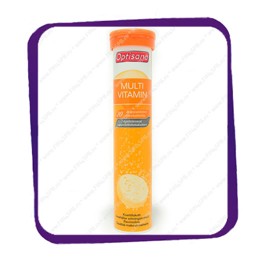 фото: Optisana Multi-vitamin Orange Flavour 20 tabs
