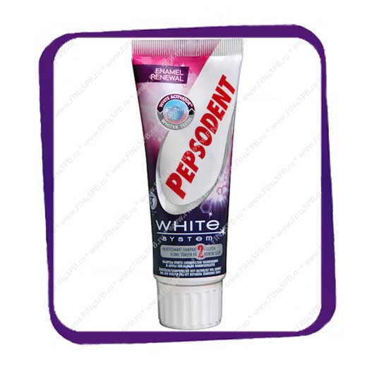 фото: Pepsodent - White System - Enamel Renewal - 75ml - зубная паста
