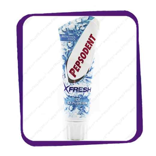 фото: Pepsodent - Xfresh - Ice Explosion - Menthol Cool - 75ml - зубная паста
