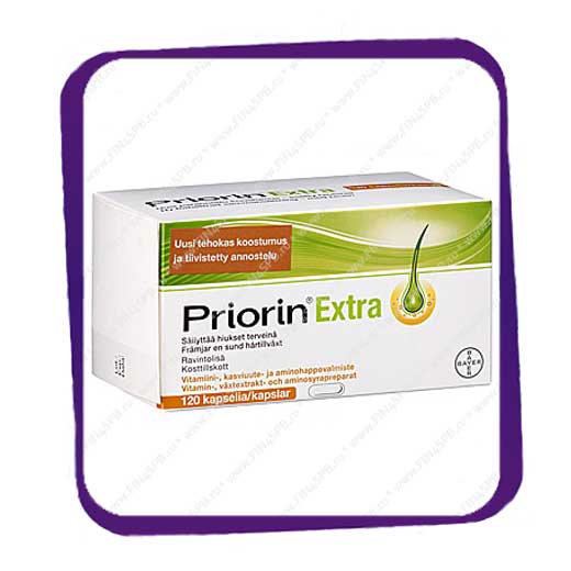 фото: Priorin Extra (Приорин Экстра) – 120 caps