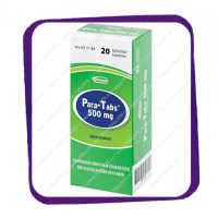 Para Tabs 500 mg (Пара Табс 500 мг) таблетки - 20 шт