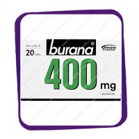 Burana 400 mg (Бурана 400 мг) таблетки - 20 шт