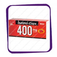 Burana-Caps 400 Mg (Бурана-Капс 400 Мг) капсулы - 20 шт