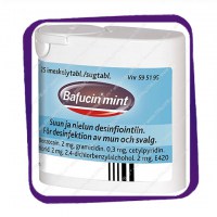 Bafucin Mint (Бафуцин Минт) таблетки - 25 шт