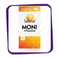 Sana-Sol Monivitamiini (Сана-Сол Поливитамины) таблетки - 180 шт