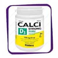 Calci Strong D3 Puru 500 mg (Кальций Стронг Д3 Пуру) жевательные таблетки - 120 шт