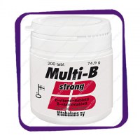 Multi-B Strong Vitabalans (Мульти-Б Стронг Витамины) таблетки - 200 шт