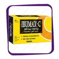 Ibumax-C 400 Mg / 300 Mg (Ибумакс-Ц 400 Мг / 300 Мг) таблетки - 20 шт