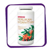 Bioteekin Herukansydan-Tyrni (Комплекс растительных омега-кислот 3, 6, 7, 9 +магний +цинк) капсулы - 180 шт