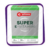 Bioteekin Super E-vitamiini (Биотеекин Супер-Е 100 мг) капсулы - 60 шт