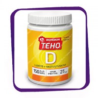 Bioteekin Teho D 25 Mkg (Биотеекин Техо Д 25 Мкг) капсулы - 150 шт