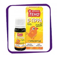 Bioteekin Teho D Tippa 10 mkg (Витамин Д в каплях 10) капли - 8 мл