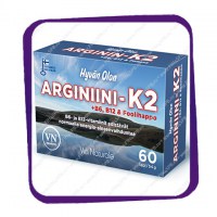 Hyvan Olon Arginiini - K2 (Аргинин для сердца - К2) таблетки - 60 шт