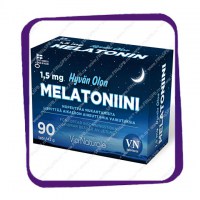 Melatoniini 1,5 mg Hyvan Olon (Снотворное для улучшения сна) таблетки - 90 шт