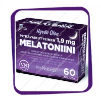 Hyvan Olon Melatoniini 1,9 mg (Снотворное с Мелатонином) таблетки - 60 шт