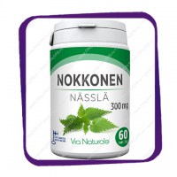 Via Naturale Nokkonen 300 mg (Экстракт крапивы) таблетки - 60 шт