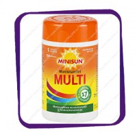 Поливитамины Минисан Мульти (Minisun Monivitamiini Multi) таблетки - 200 шт