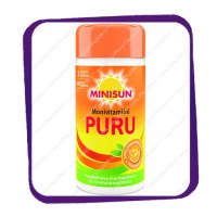 Minisun Monivitamiini Puru (Поливитамины с апельсиновым вкусом) жевательные таблетки - 100 шт
