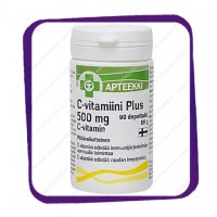 Apteekki C-Vitamiini Plus 500 mg (Аптеекки Витамин C Плюс) таблетки - 90 шт