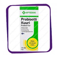 Apteekki Probiootti Kuuri (Аптеекки Пробиотик) таблетки - 10 шт