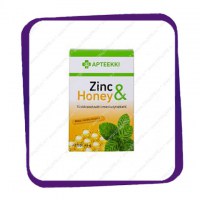 Apteekki Zinc and Honey (для имунитета) таблетки - 30 шт