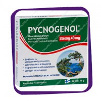 Pycnogenol Strong 40mg (Пикногенол Стронг 40 мг) таблетки - 60 шт