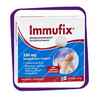 Immufix Betaglukaani 250 mg (Иммуфикс - для укрепления иммунитета) капсулы - 30 шт