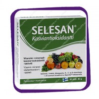 Selesan Kasviantioksidantti (Селесан Растительный Антиоксидант) таблетки - 60 шт
