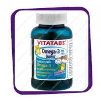 Vitatabs Omega-3 Junior (жевательные пастилки Омега-3) капсулы - 60 шт