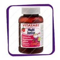 Vitatabs Multi Junior (Витатабс Мульти Джуниор - клбника) жевательные таблетки - 60 шт
