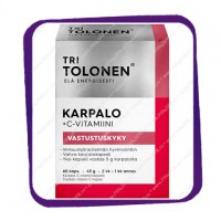 Tri Tolonen Karpalo C-vitamiini (с клюквой для иммунной системы ) капсулы - 60 шт