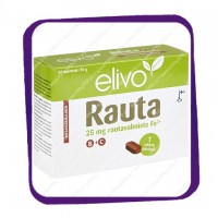 Elivo Rauta 25 Mg B+C (Эливо Раута B+C - железо Б+Ц) таблетки - 60 шт